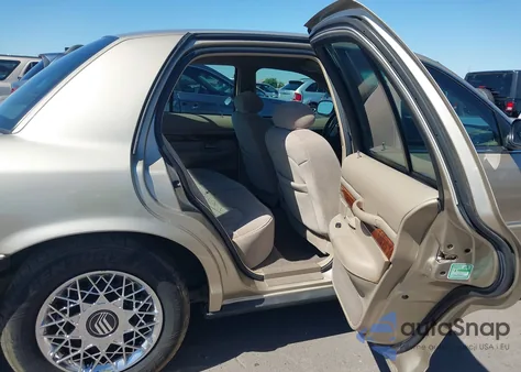 1999 Mercury Grand Marquis Gs from USA, damaged, VIN 2MEFM74W4XX707957